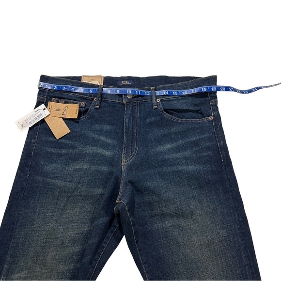 Polo Ralph Lauren Medium Wash Prospect Straight Jeans Sz 36T x36 Rope Dyed NWT - Picture 6 of 16